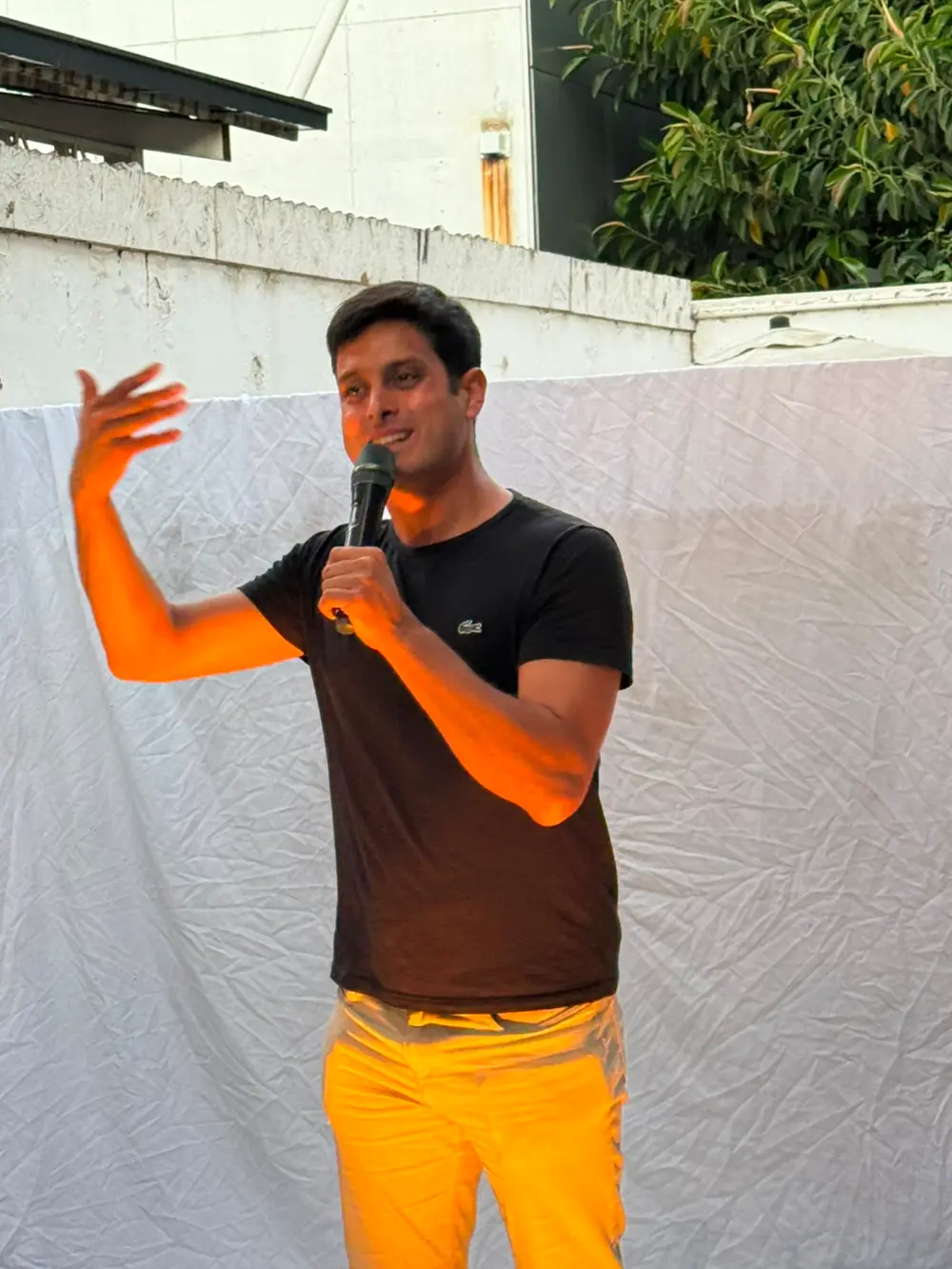 Charla nocturna